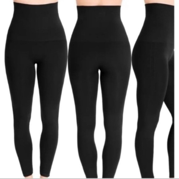 Belly bandit Ultra high waist moto Mother Tucker black shapewear leggings - Picture 12 of 16